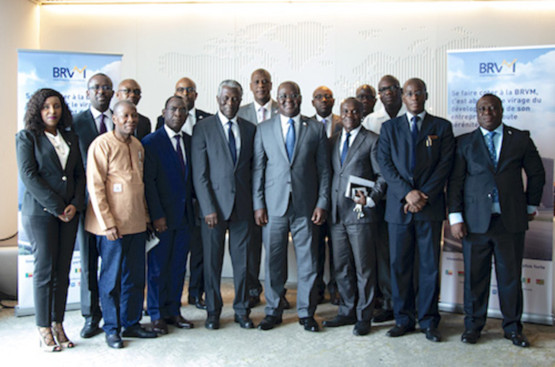 sensibilisation in investisseurs institutionnels et des emetteurs potentiels etape de la cote divoire