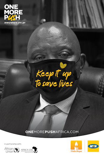  africa cdc et mtn accelerent la lutte contre la covid 19 avec la campagne one more push 2