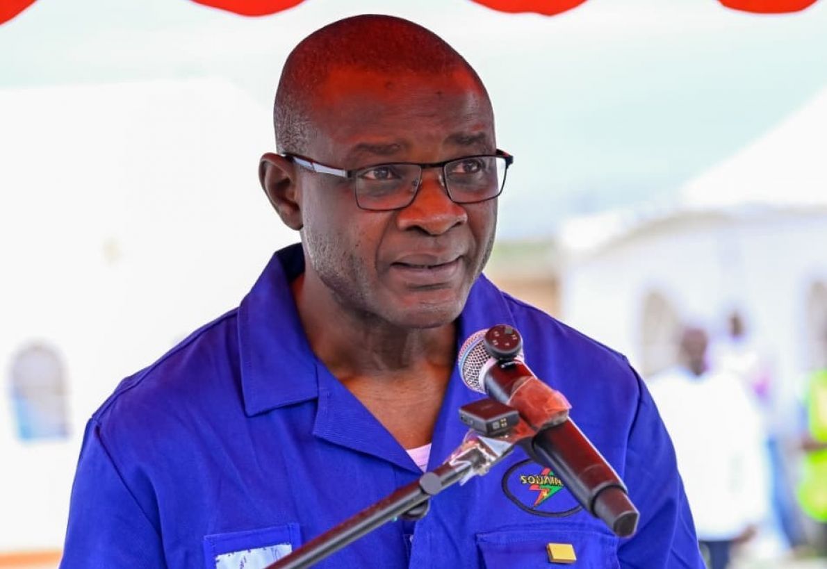 Yacouba Zabr&eacute; Gouba, ministre burkinab&egrave; de l'&Eacute;nergie, des Mines et des Carri&egrave;res. 