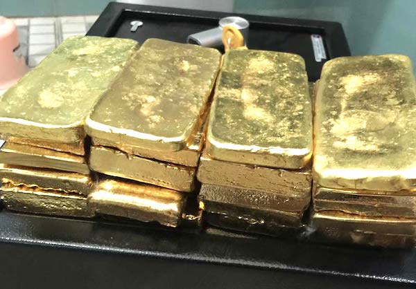 1 raw gold