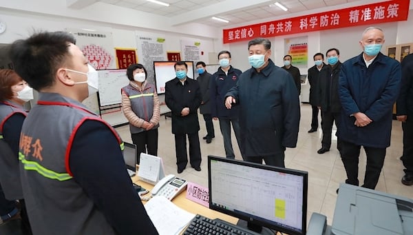 1xi jinping has warned that efforts to contain the coronavirus can hurt the economy