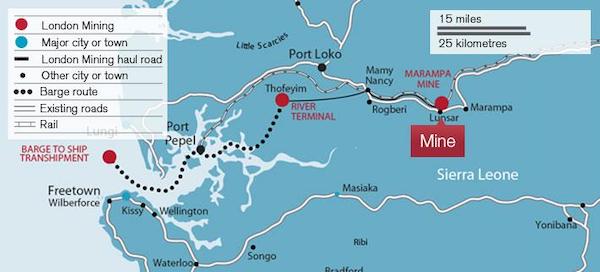2 London Mining Marampa Iron Ore Project