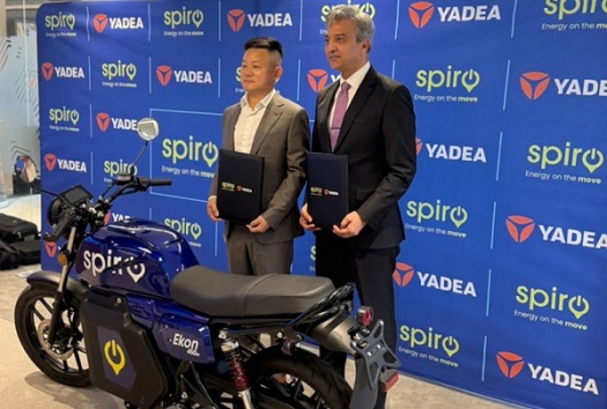 Le chinois Yadea s&rsquo;allie &agrave; Spiro pour conqu&eacute;rir le march&eacute; africain des motos &eacute;lectriques&nbsp;