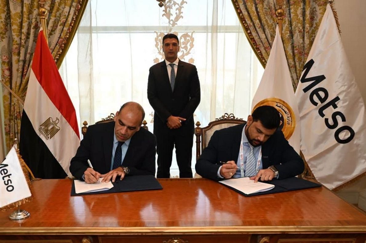 L’Égypte s'appuie sur l'expertise de Metso pour développer les chaînes de valeur minières