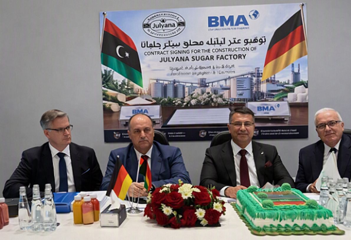 Julyana Sugar Company vise l'autosuffisance en Libye avec un projet de raffinerie de 2 500 tonnes par jour