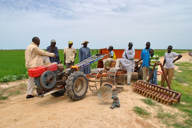 tracteur zone rural village agriculture